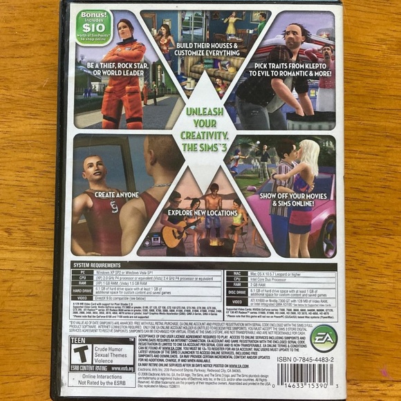 The Sims 3 - BASE Game (for Windows AND Mac) - Picture 2 of 7